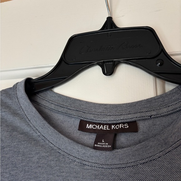 Michael Kors Charcoal Short Sleeve Tee - Picture 3 of 6